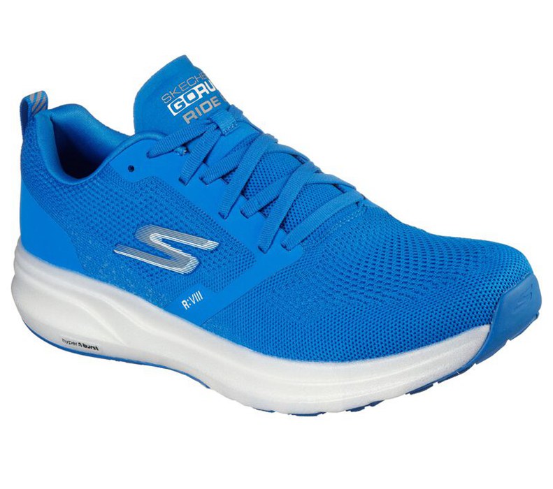 Skechers Gorun Ride 8 Hyper - Mens Running Shoes Blue [AU-GE4150]